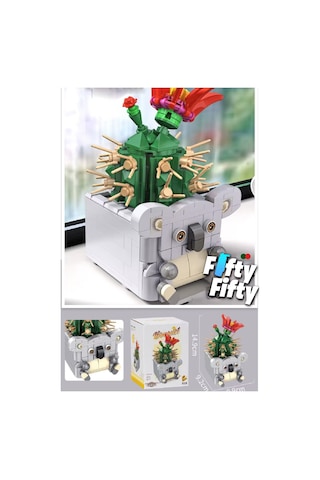 Panlos Mini Potted Plant Serisi Koala Figürü 297 Parça Oyuncak Yapım Seti -ffp655014