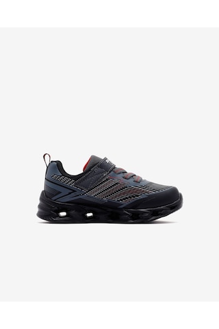 Skechers Vortex 2.0 Küçük Erkek Çocuk Siyah Işıklı Spor Ayakkabı 400605n Bkcc Siyah