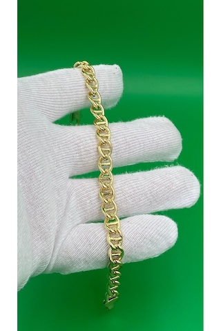 Xuping 14 Ayar Kuyumcu Model Altın Kaplama Bileklik Gold