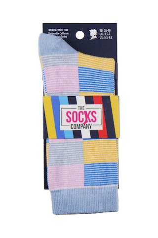 The Socks Company Desenli Kadın Soket Çorap 267k Çok Renkli