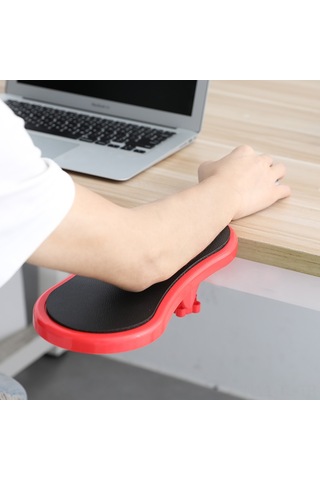 Hombey Küçük Siyah Ergonomik Bilgisayar Kol Direnci: Döner Tasarım, Dirsek Ve Bilek Desteği, Masanızda Konfor Ve Düzen