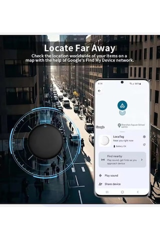 Airtag Android Konum Belirleme Akıllı Smart Fin Tdrtr Siyah