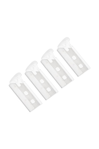 Tweezerman Brow Razor Replacement Blades - Kaş Usturası Yedek Uç Beyaz