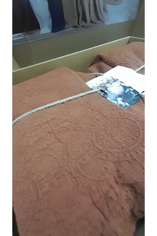 Bellisima Çift Kişilik Yatak Örtüsü Aotumn Kiremit Diğer