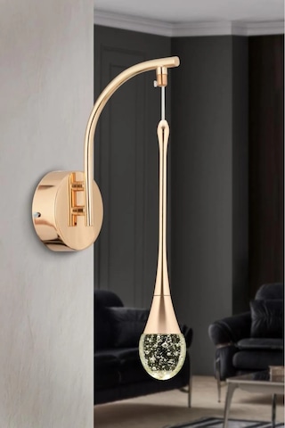 İstanbul Avize Aplik Mercure Gold Ledli Lüx Aplik