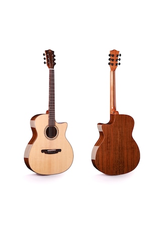 Alston D-85c Elektro Akustik Gitar Natural Alston D-85c Elektro Akustik Gitar Natural