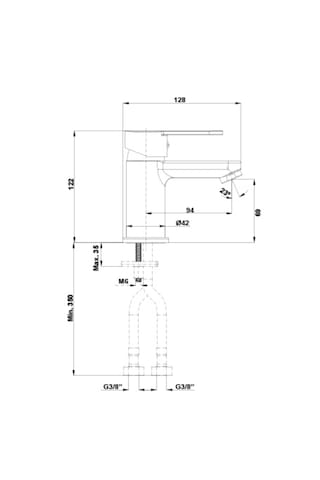 Roca Gala Teza Lavabo Bataryası G3852000