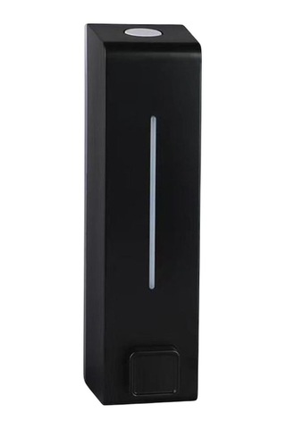 Didadodo Suntek 600ml Sabunluk Duvara Monte Banyo Duş Şampuanı Otel Siyahı Versiyon, Şık Ve Pratik 11.8x5cm Çift Kişilik