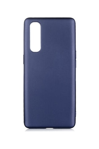 Oppo Reno 3 Pro 5g Kılıf Esnek Yapılı İnce Slim Silikon Kapak Ryc/premier Lacivert