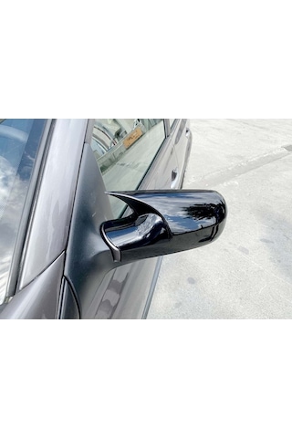 Renault Megane 2 Batman Yarasa Ayna Kapağı Piano Black / 2002-2009