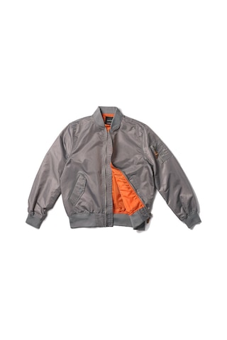 Edwardest Hava Kuvvetleri Ma1 İlkbahar Ve Sonbahar İnce Pilot Ceket Naylon Beyzbol Ceketi Gri