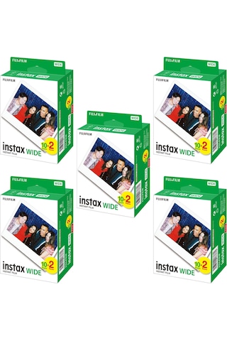 Instax Wide 20'li Film 5'li Set 100 Poz