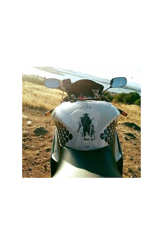 Bal Peteği Sticker 50 Parça Siyah