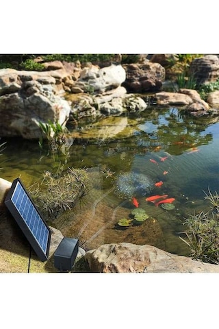 Pazly 10v 6w Güneş Su Oksijen Pompası - Kamp Balıkçılık Akvaryum İçin Uzun Kalma Hava Pompası