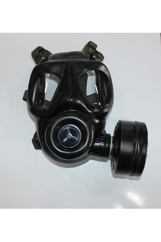 MKE SR6-Y Tam Yüz Askeri Gaz Maskesi + KBRN MKE D12 Filtre NBC