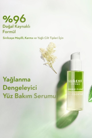 Lumene Kenevir İçeren Yatıştırıcı Bakım Kokteyli 30 ML