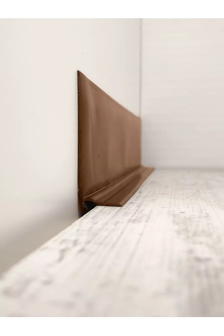 Domostroj Pvc Kendinden Yapışkanlı Yumuşak Esnek Süpürgelik, 3 M Uzunluğunda 209212609