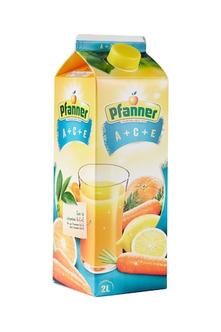Pfanner 2 Lt A+c+e Ve B+c+e Meyve Suyu 2 Li Paket