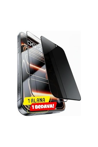 Apple iPhone Uyumlu 11 Pro/x/xs Ekran Koruyucu İçin Ultra Berrak+hayalet Privacy , Anti-statik, 9h Süper Güçlü Temperli Cam, 5d Full Koruma - Kolay Takılır 1 Al 1 Bedava