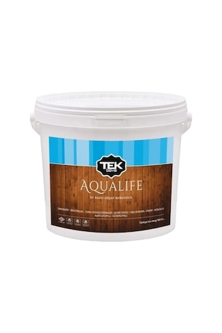 Tek Boya Aqualife Su Bazlı Ahşap Koruyucu Kokusuz 0,75 Lt.