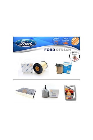 Ford Focus Uyumlu 3 1.6 Tdci Dizel Filtre Bakım Seti 2011-2018 (373117823)