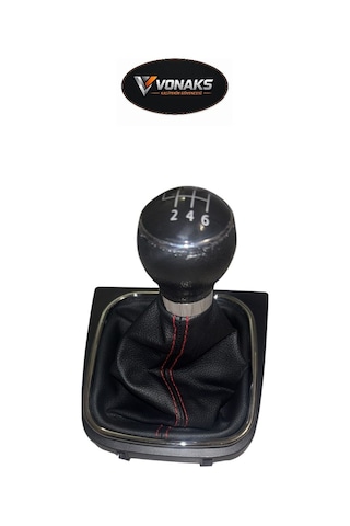 Vw Golf 5 Mk5 Golf 6 Mk6 Jetta 05-14 6 İleri Siyah Kapaklı Vites Topuzu 1k0711113 Çok Renkli