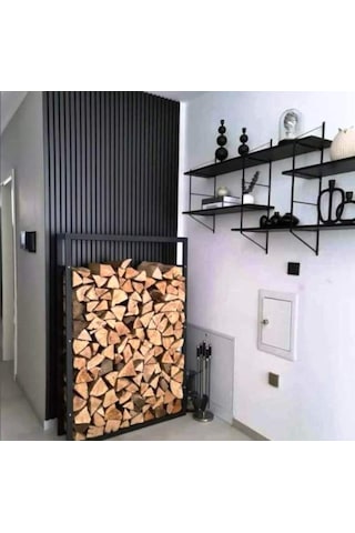 Winpanel Dekoratif Ahşap Duvar Paneli Antrasit Renk 60x240cm .