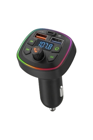 Eıma Q7 Bluetooth Araç Fm Transmitter Mp3 Çalar Type-c Pd 20w Hızlı Şarj