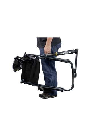 Gci Outdoor Freestyle Amortisörlü Katlanır Kamp Sandalyesi Siyah - Bordo Bordo