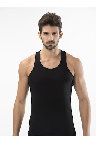 Türen 171 Likralı Spor Erkek Atlet-sıyah Siyah