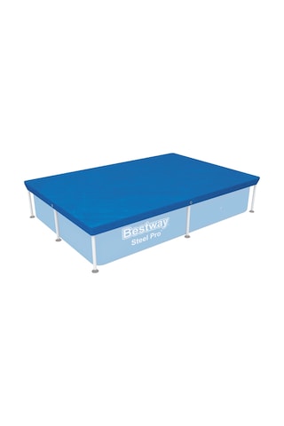 Bestway 58103 Dikdörtgen Havuz Örtüsü - 2,24 M X 1,54 M Yerüstü Havuzlar İçin