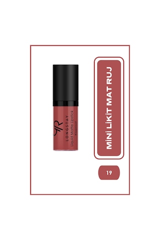 Likit Mini Mat Ruj - Longstay Liquid Matte Lipstick No: 19 8691190870195