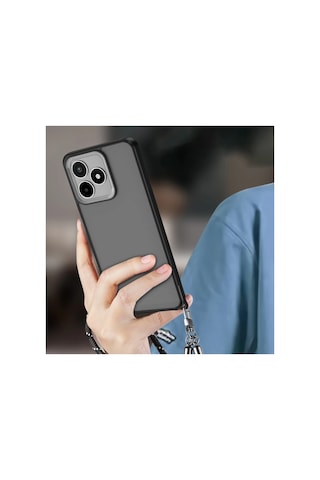 Uryport Realme C53 Kılıf Elegant Kapak - Açık Mavi