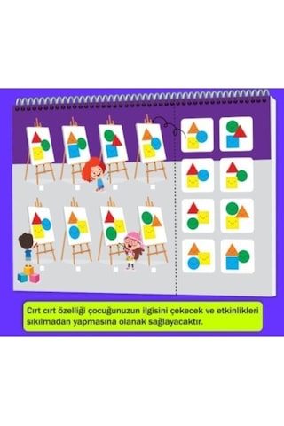 Cırt Cırtlı Etkinlik Kitabım 4 - 6 yaş