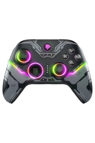 Easysmx X15 - Kablosuz Gamepad - Hall Effect Stick - 7 Rgb - Siya