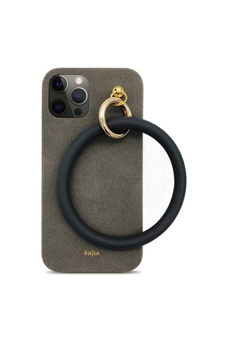 Kajsa Apple Uyumlu iPhone 12 Pro Max Kılıf Kajsa Splendid Serisi Morandi Ring Kapak ZORE-218987