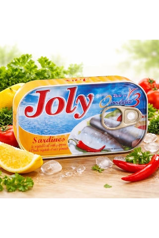 Joly Omega 3 Sardalya 125 Gr X3 Adet