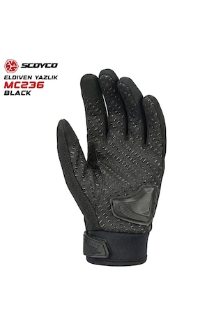 Scoyco Mc236 Yazlık Eldıven Siyah