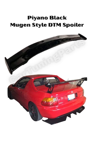 Piyano Black Universal Dtm Spoiler