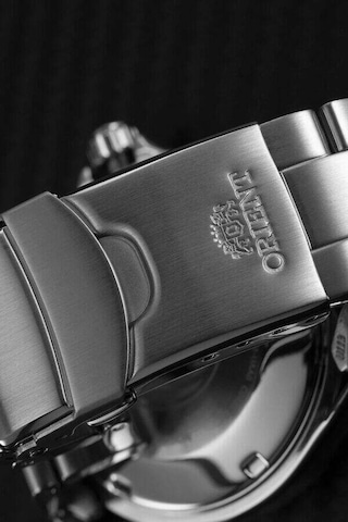 Orient Ra-aa0002l39b Kurmalı Otomatik Çelik Gri Lacivert Kadran 20 Atm 43 Mm Erkek Kol Saati Gri