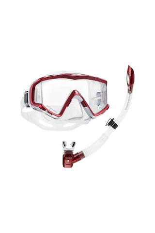 Scubapro Crystal Vu + Spectra Şnorkel Set Mavı Çok Renkli