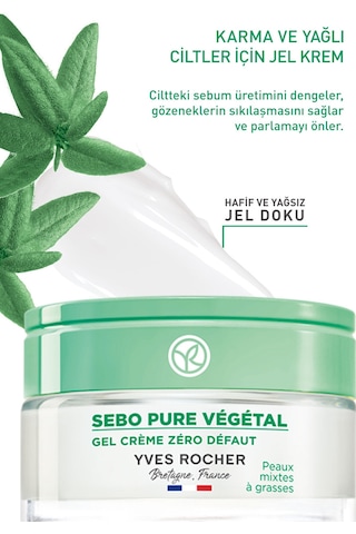 Karma Ve Yağlı Ciltler Için Siyah Nokta Görünümünü Azaltıcı Matlık Sağlayıcı Jel Krem