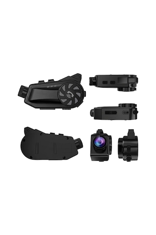 Motosiklet Kamera Seti 1080p Geniş Açılı Lens Uczzzbt68kameralıintercom-4