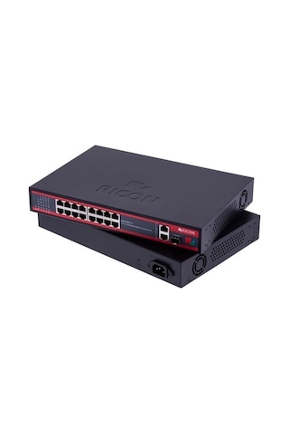 Ricon Rsb163gep+u 16 Port-gigabit Power Over Ethernet Unmanaged Switch