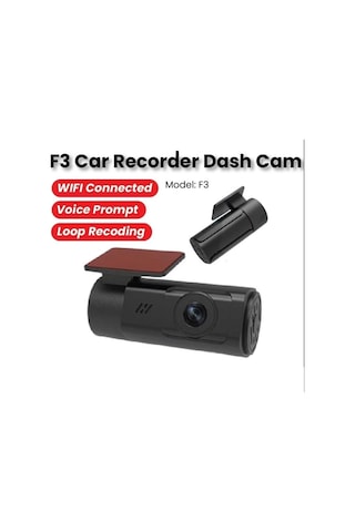Wifi Car Dvr Recorder Dasch Cam Araç İçi Kamera Wifi Bağlantılı 1080p Telefondan İzleme
