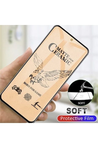 Samsung Uyumlu A31 MAT SERAMİK EKRAN KORUYUCU
