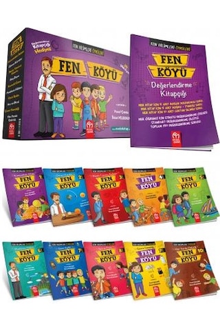 Model Eğitim Yayınları 3. ve 4. Sınıf Fen Blimleri Öyküleri 10 Kitap Set