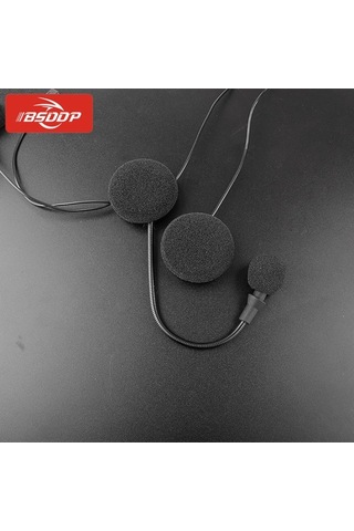 Moly Yunboo Motosiklet Kask Bluetooth Kulaklığı - Siyah, 500mah, 10m Kablosuz Müzik, Navigasyon, Elle Serbest Konuşma