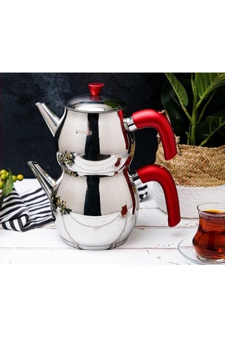 Vivaldi Limon Çaydanlık Takımı 3 Parça Aile Boy