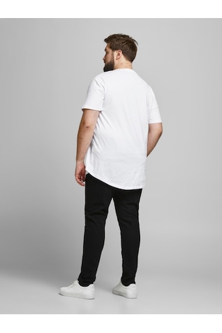 Jack & Jones Jack&jones Oversize Minimalist Erkek T-shirt - Günlük Kullanım Beyaz